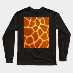 Giraffe Pattern Long Sleeve T-Shirt